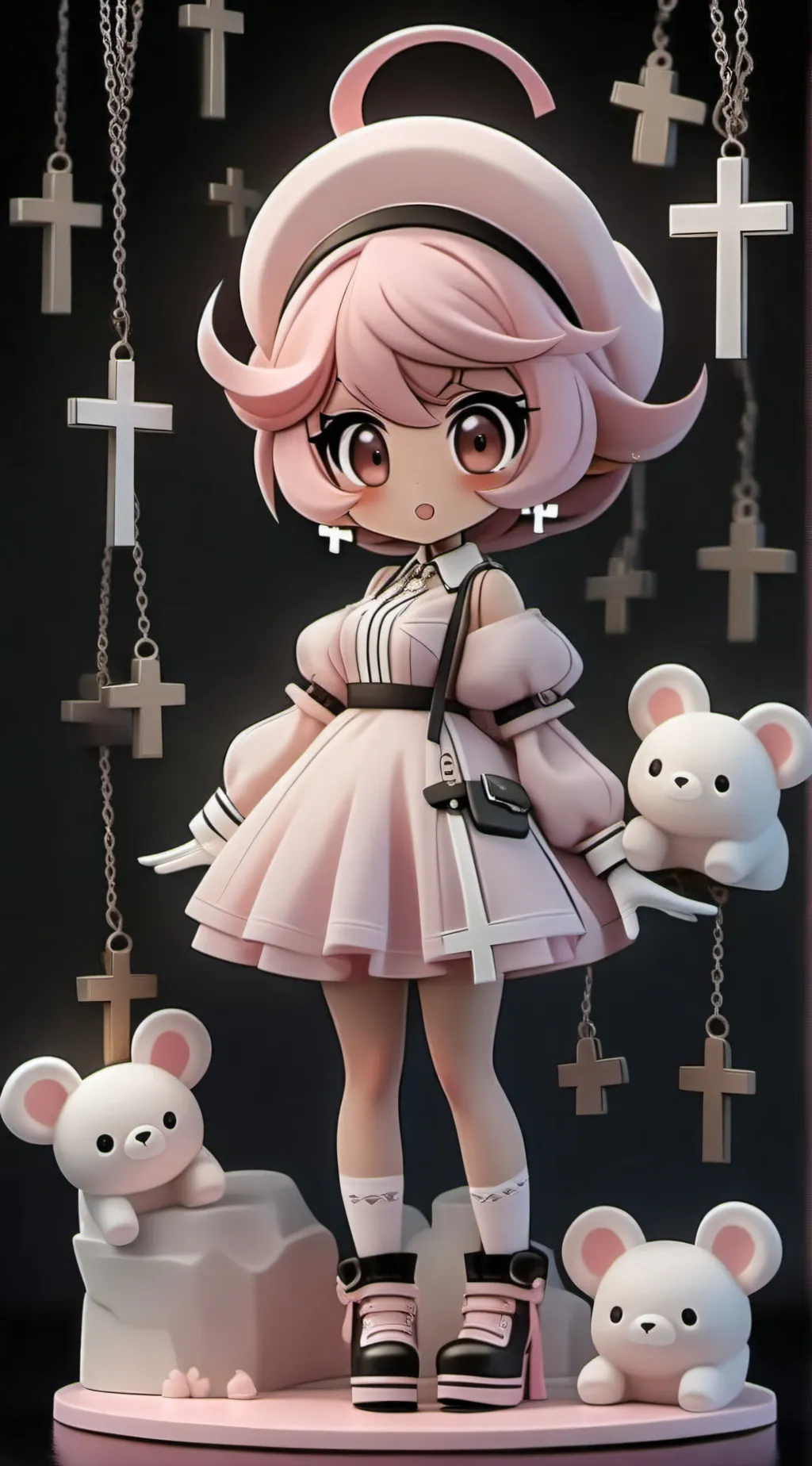 ai character: mika-😀☝️ background