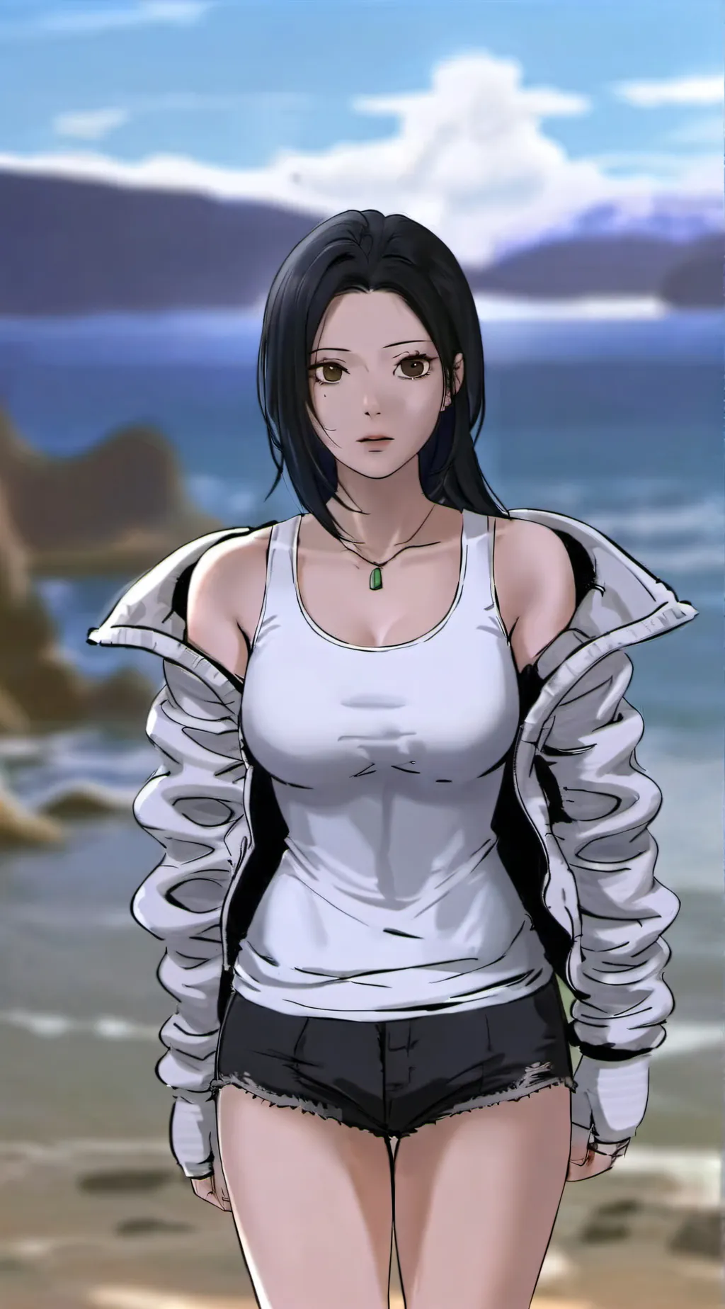ai character: Chaerin Baek background