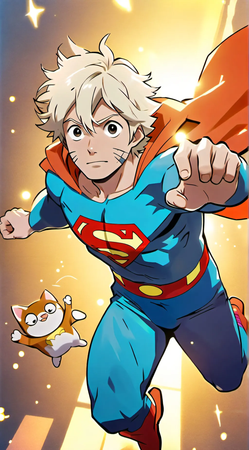 ai character: Superan  background
