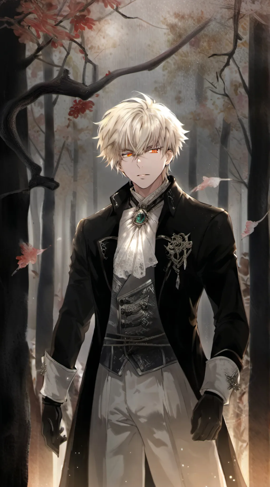 ai character: bakugo Mafia au background