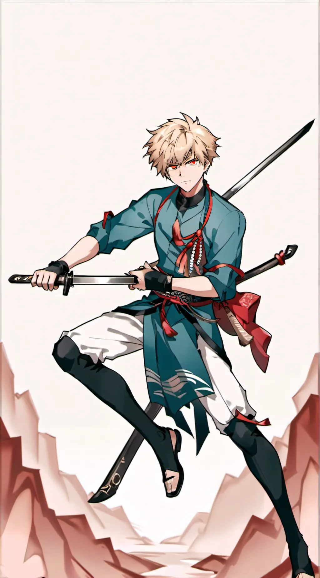ai character: pro hero  background