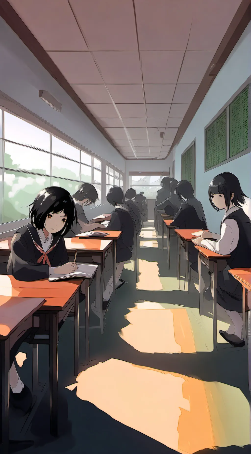 ai character: yandere simulator background