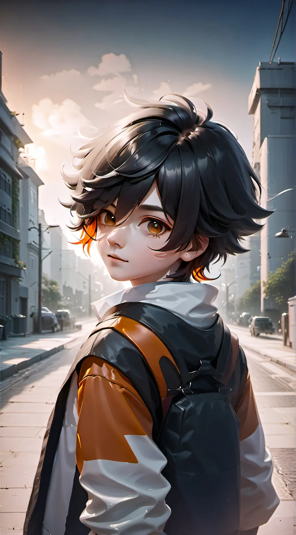 ai character: Mikey background