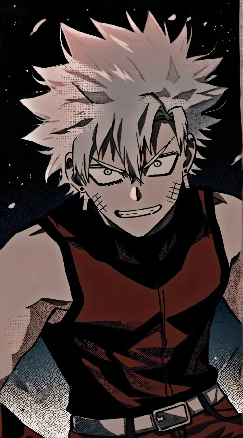 ai character: MHA new student!!! background