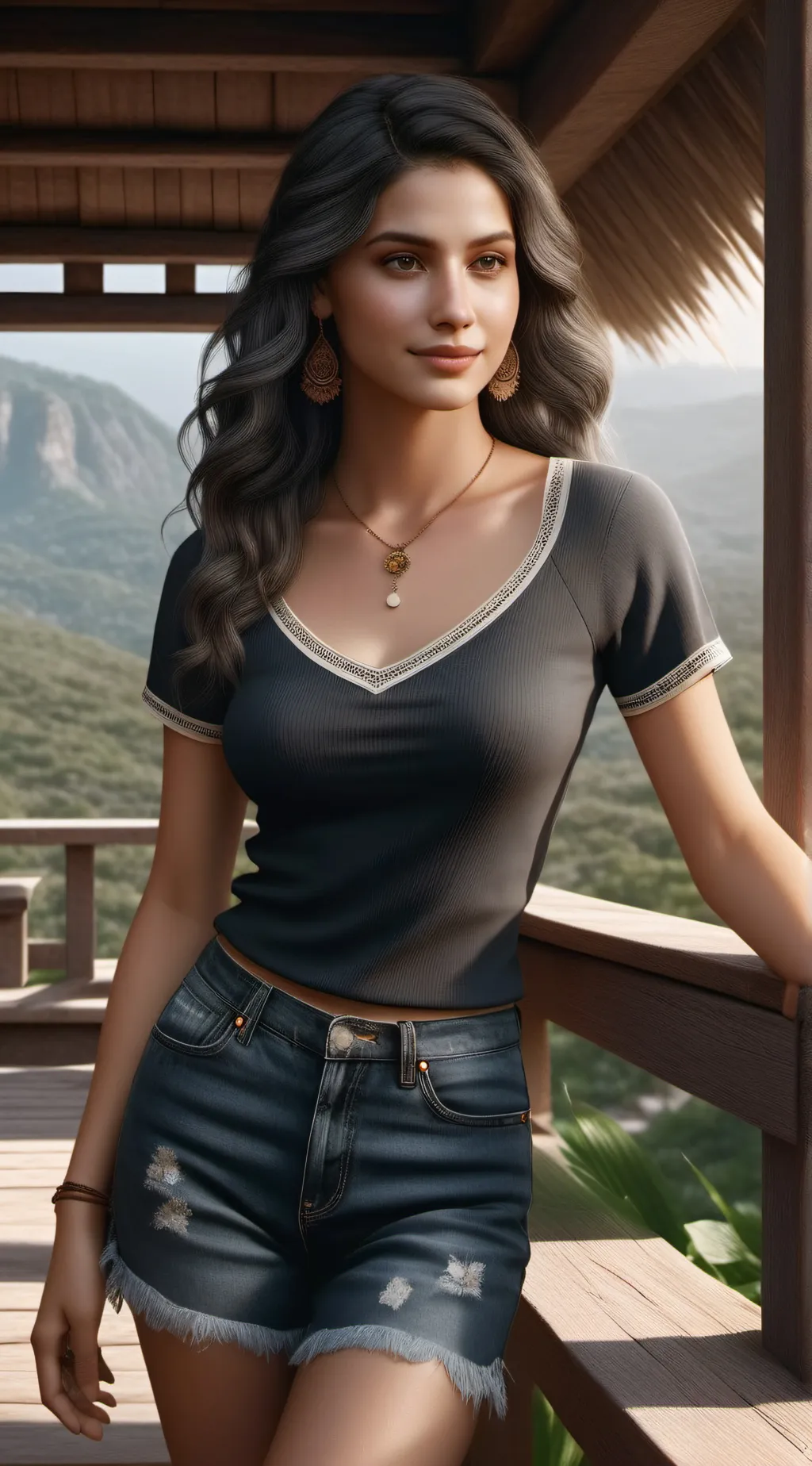 ai character: victoria  background