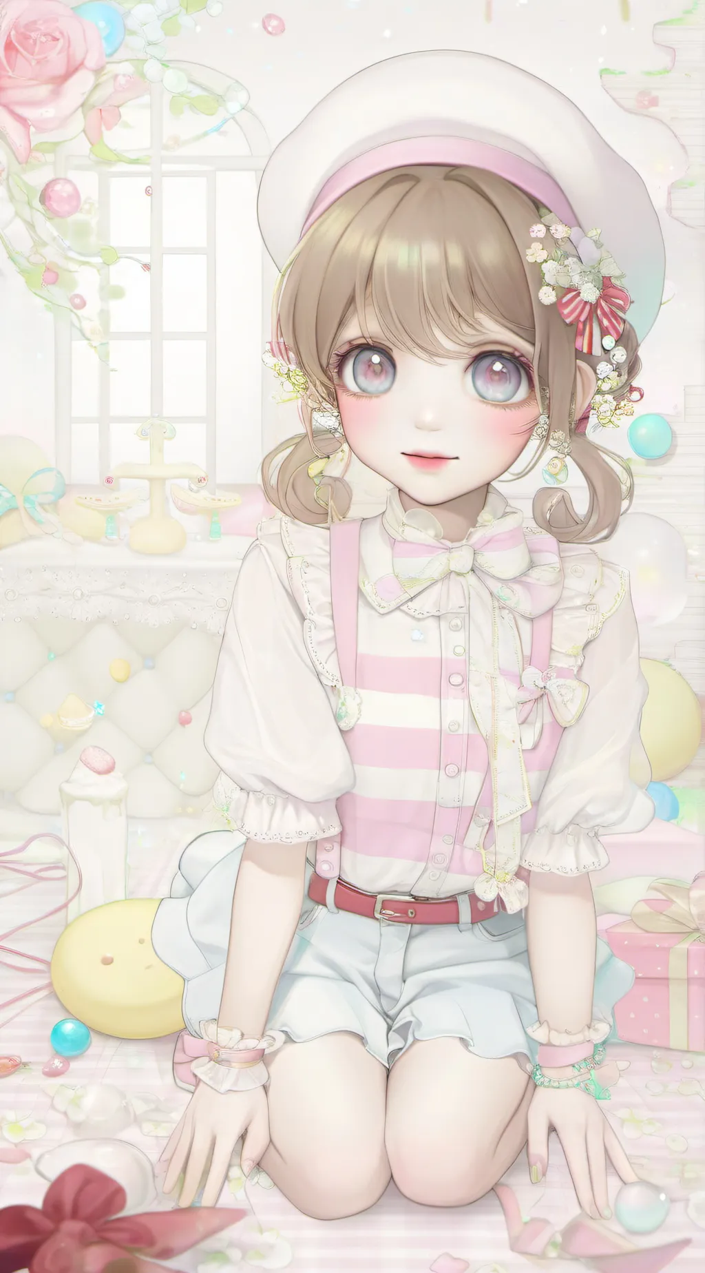 ai character: Mia💗 background