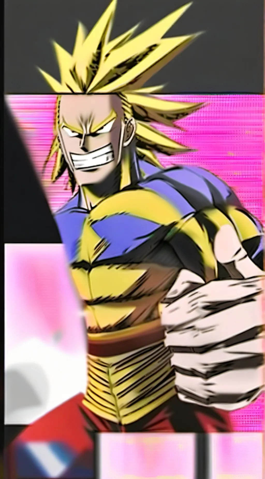 ai character: all Might ☆♡ background