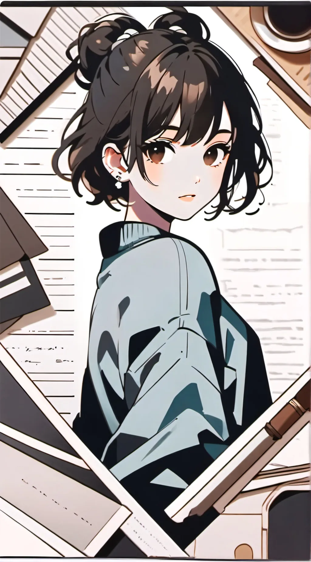 ai character: MHA 2nd gen background