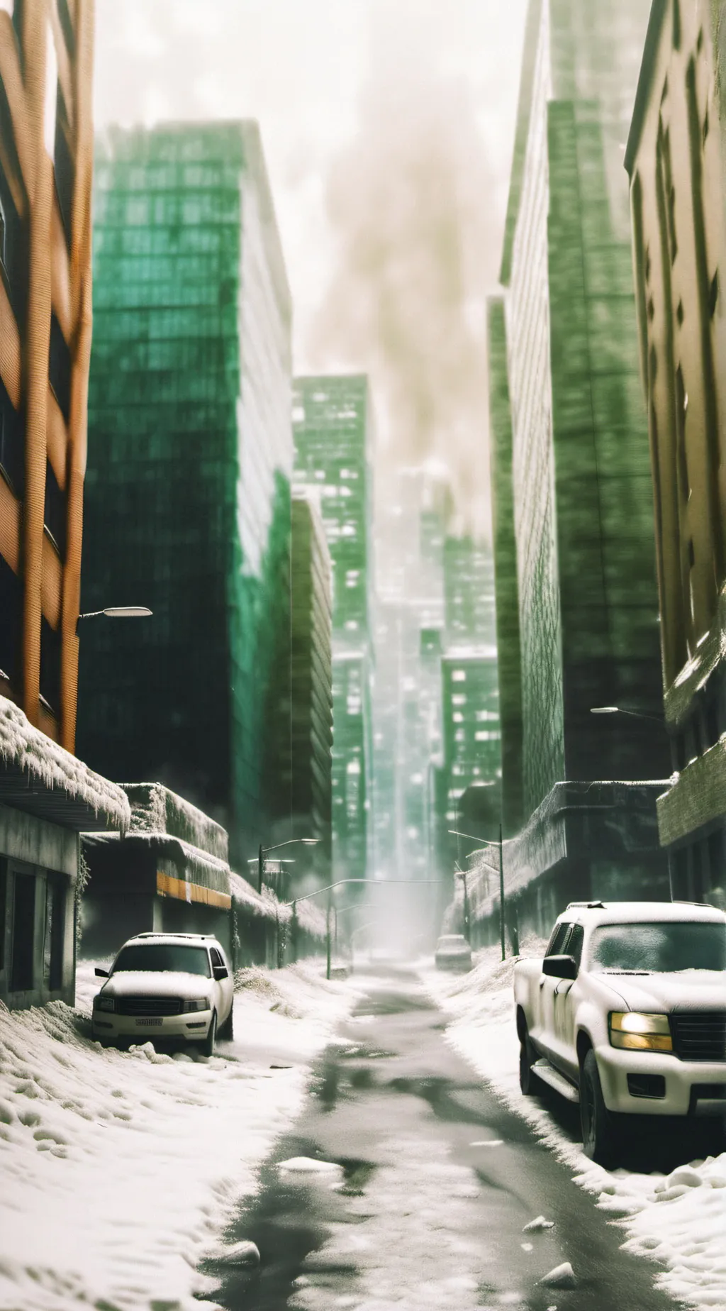 ai character: MHA in a wasteland background