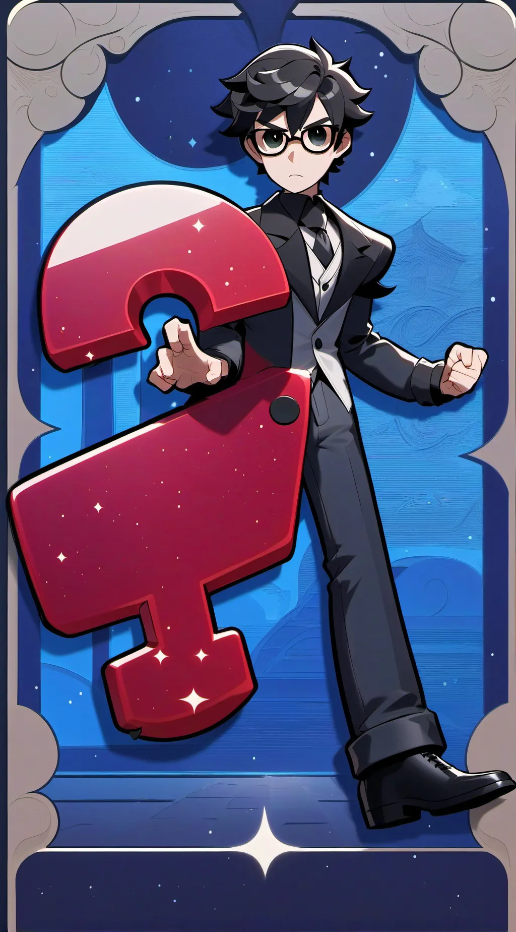 ai character: Q&A background