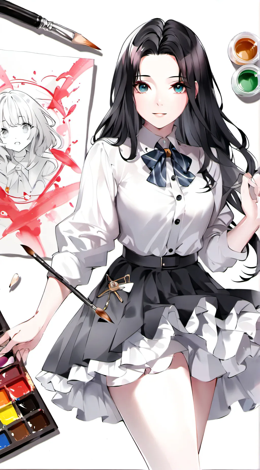 ai character: Lily background