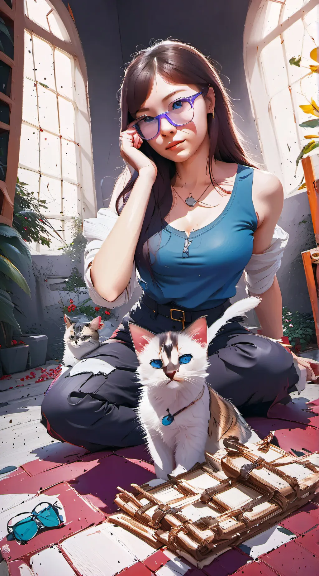 ai character: Olivia background