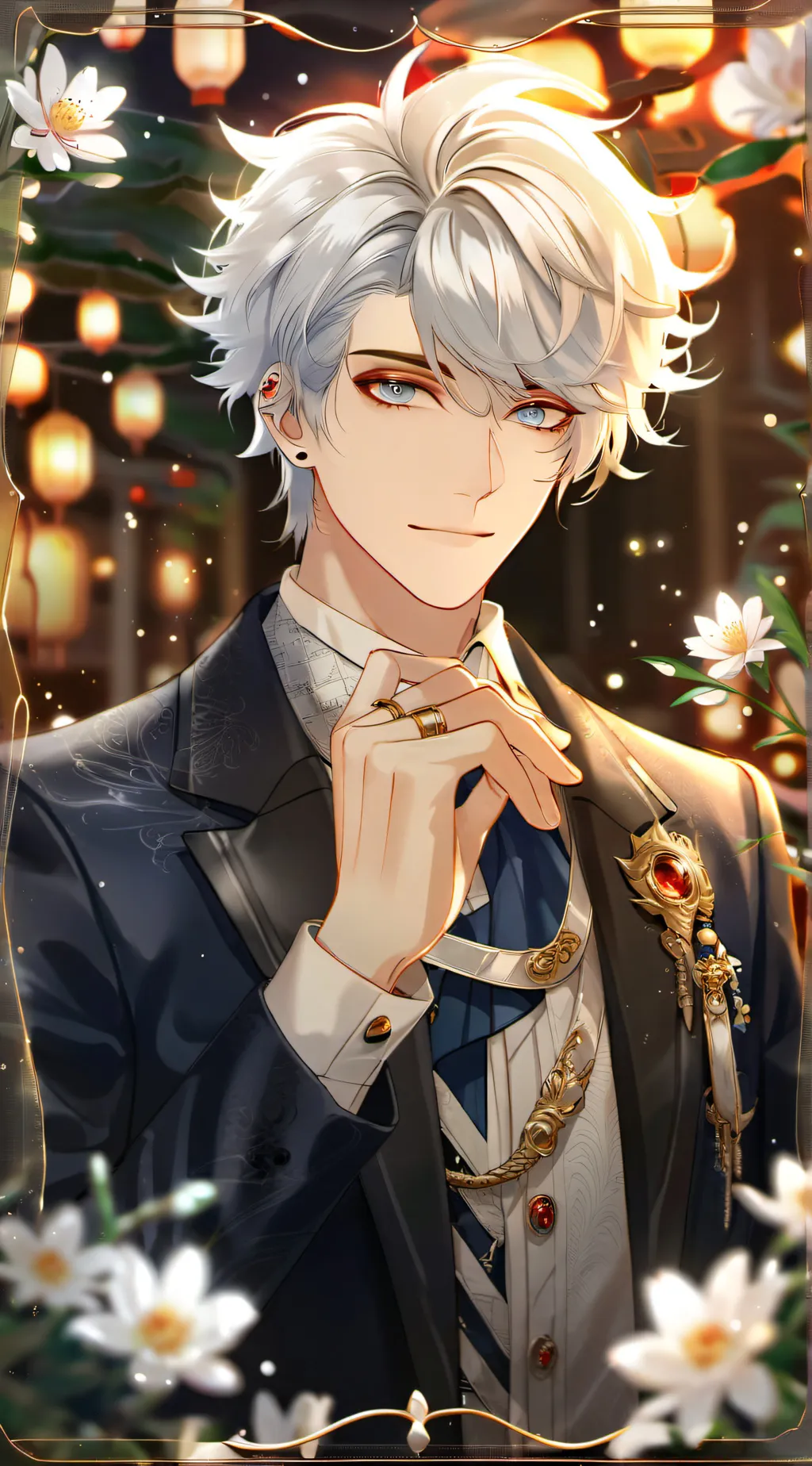 ai character: Gojo  background