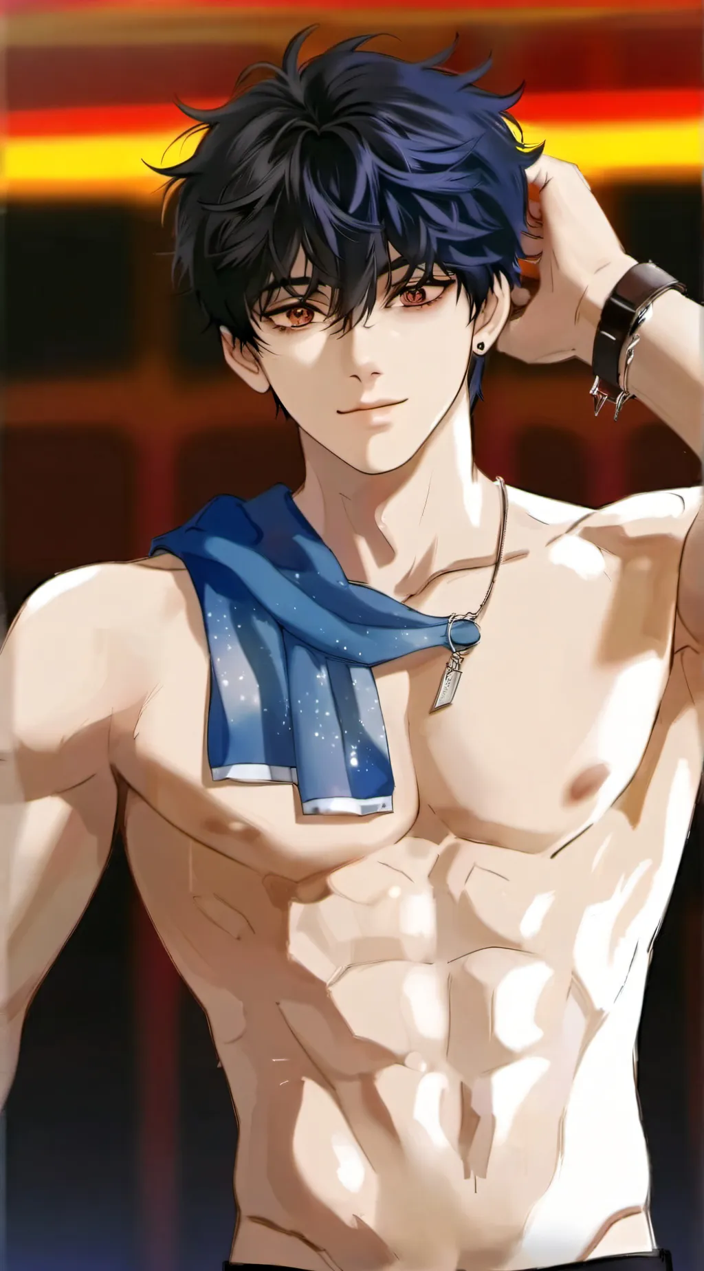 ai character: Leon background