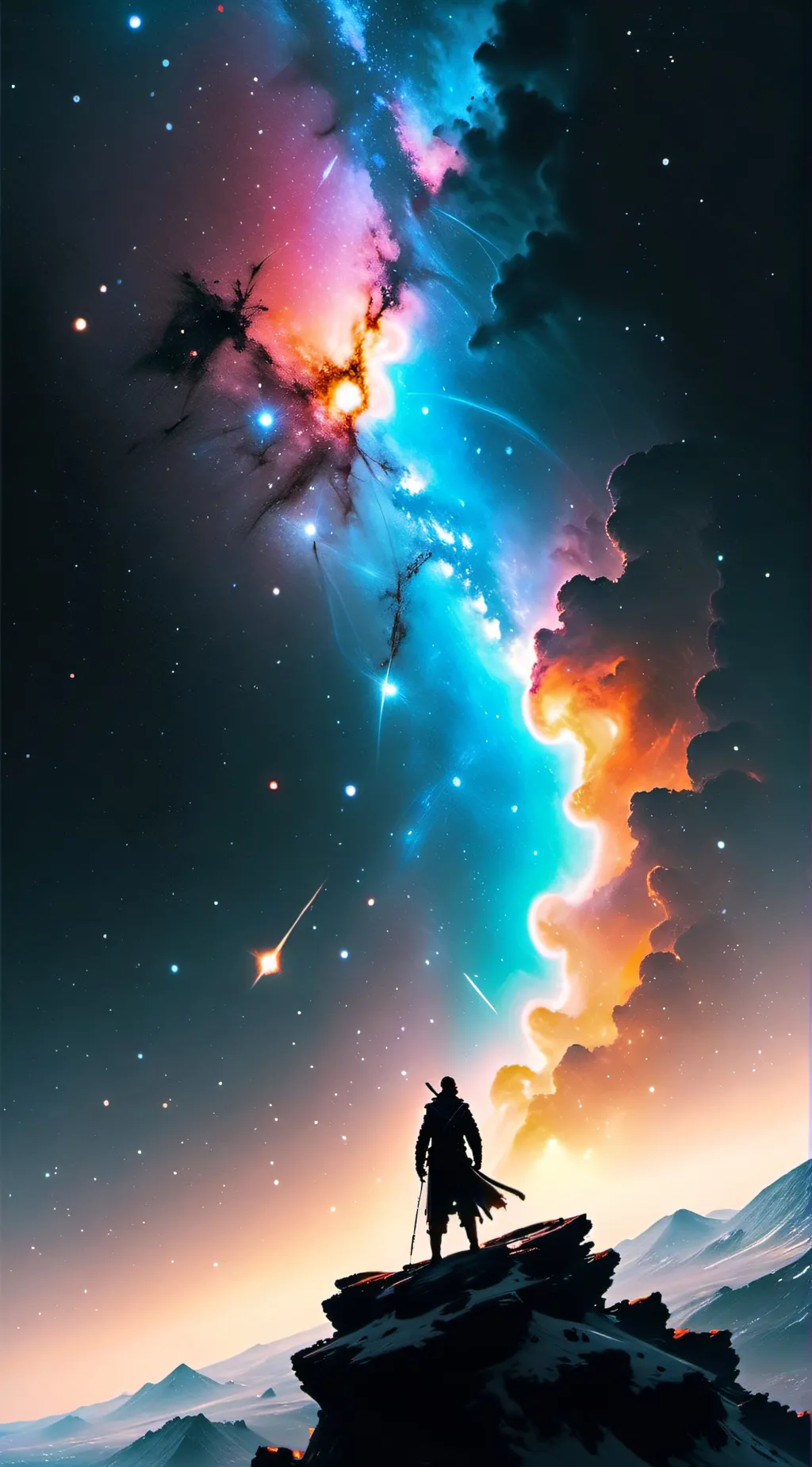 ai character: HoGwArTs🌌 background
