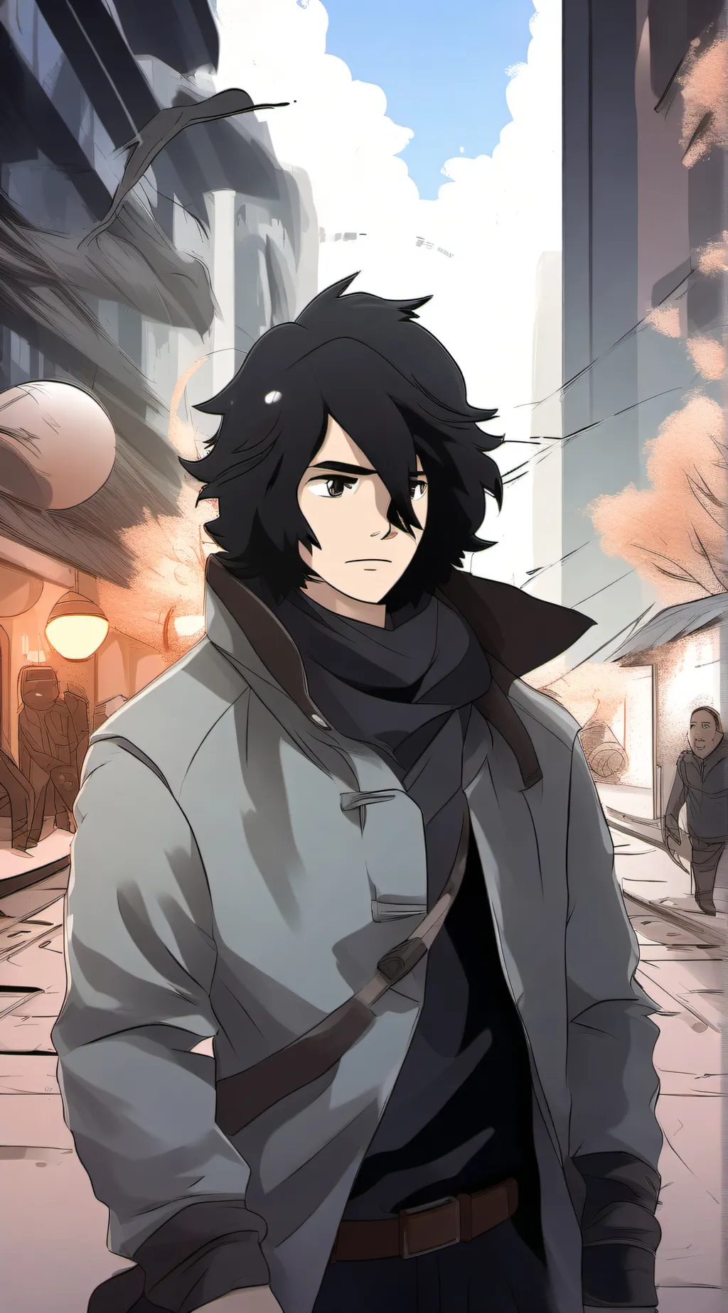 ai character: mha background