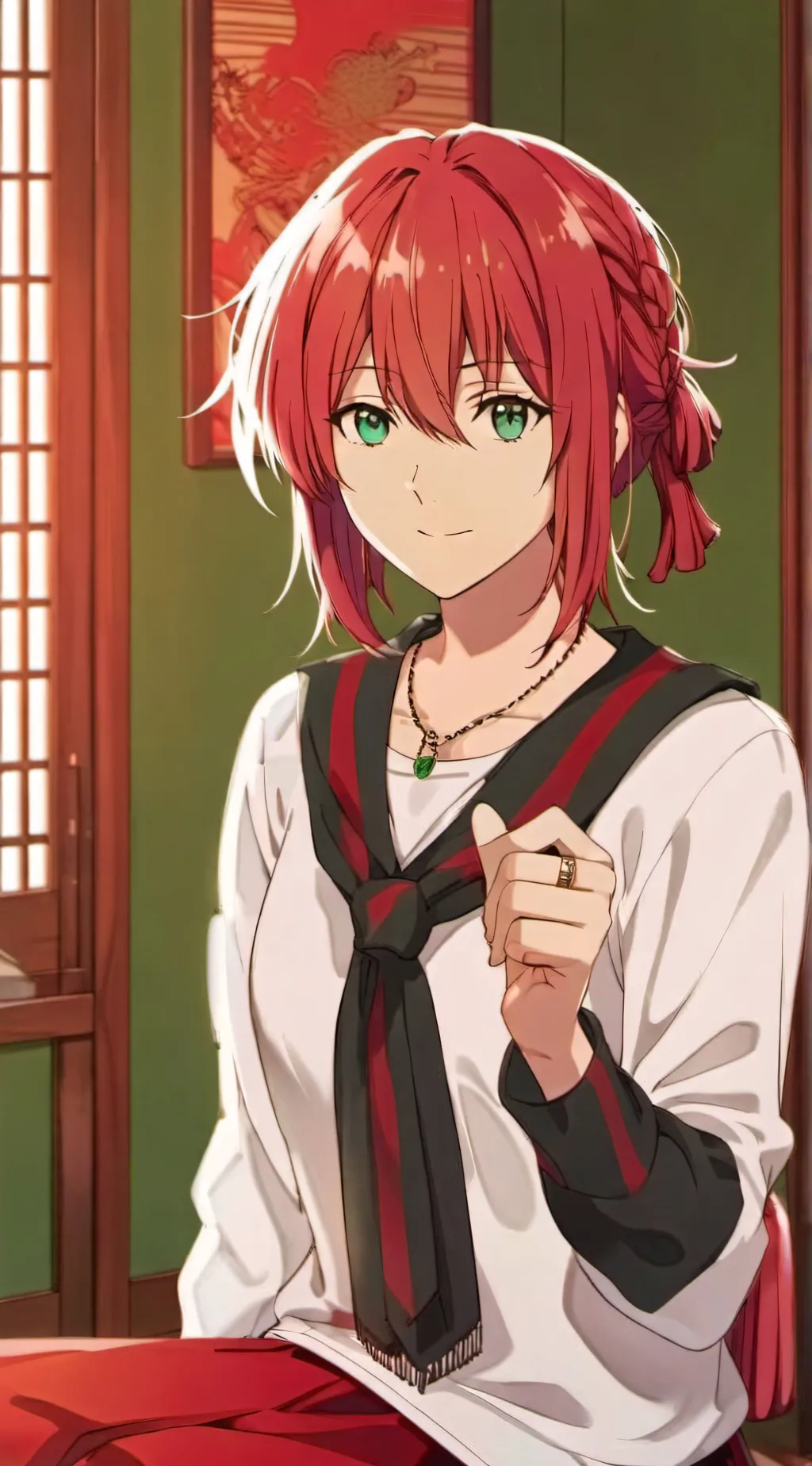 ai character: chise hatori. background