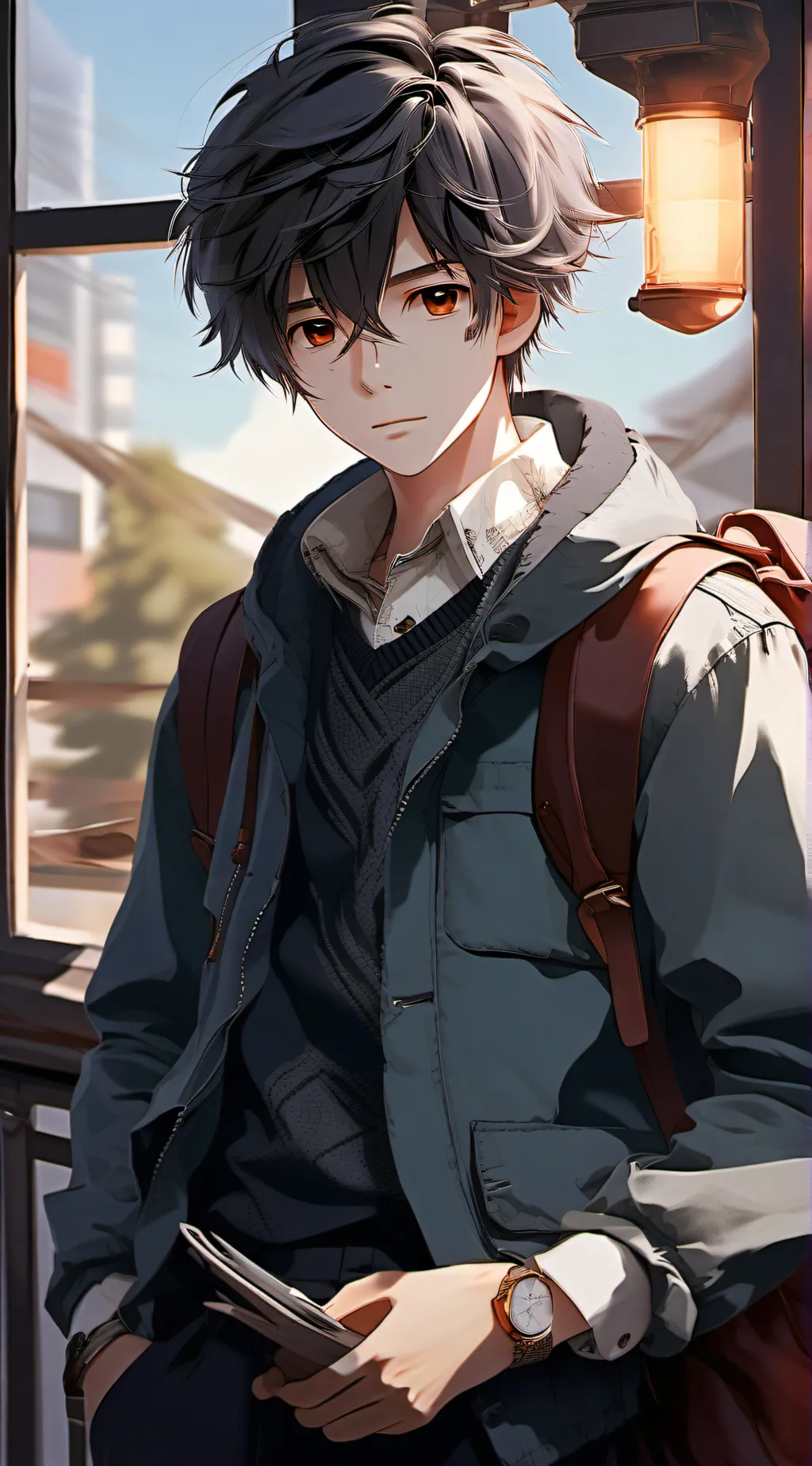 ai character: max background