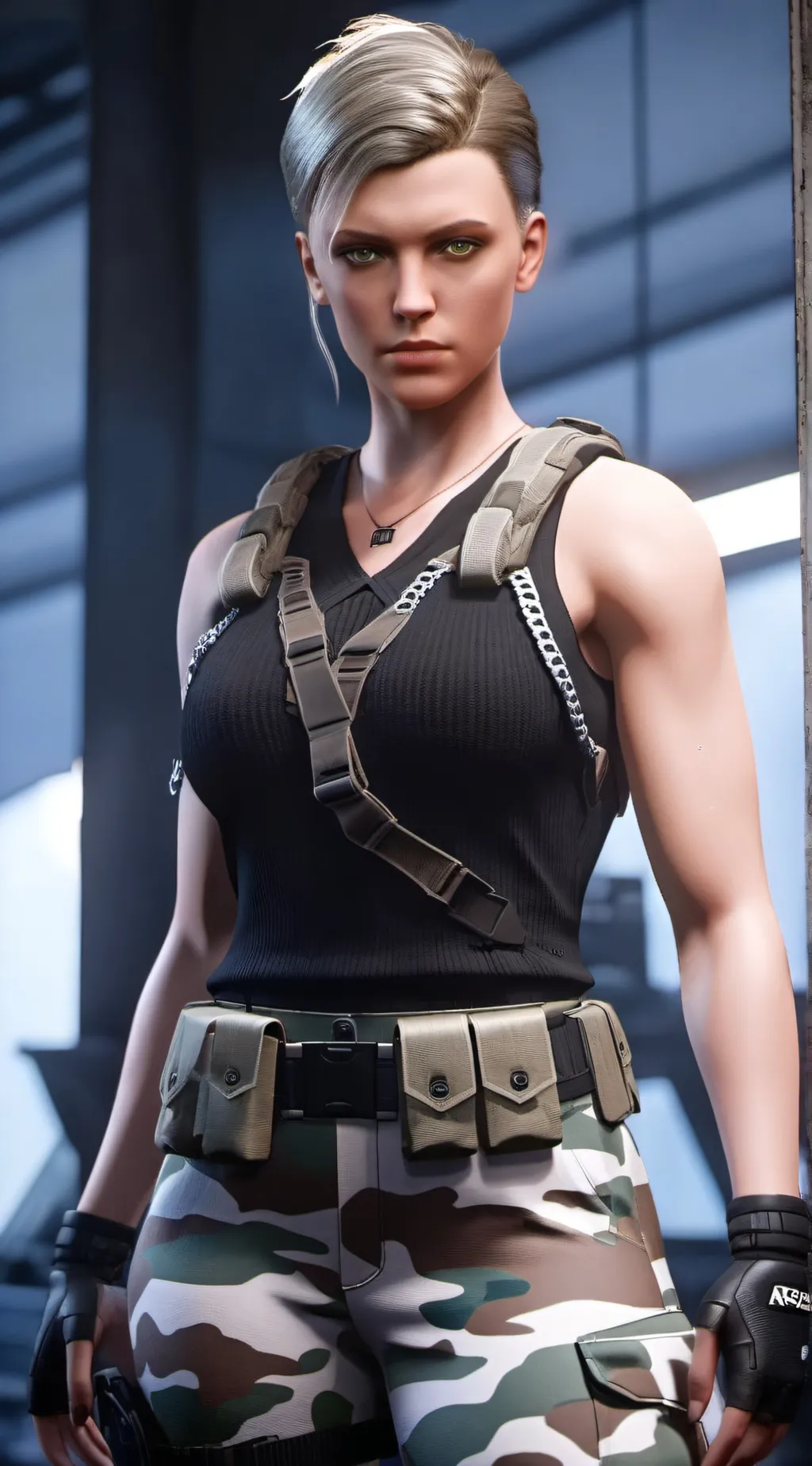 ai character: Sandra background