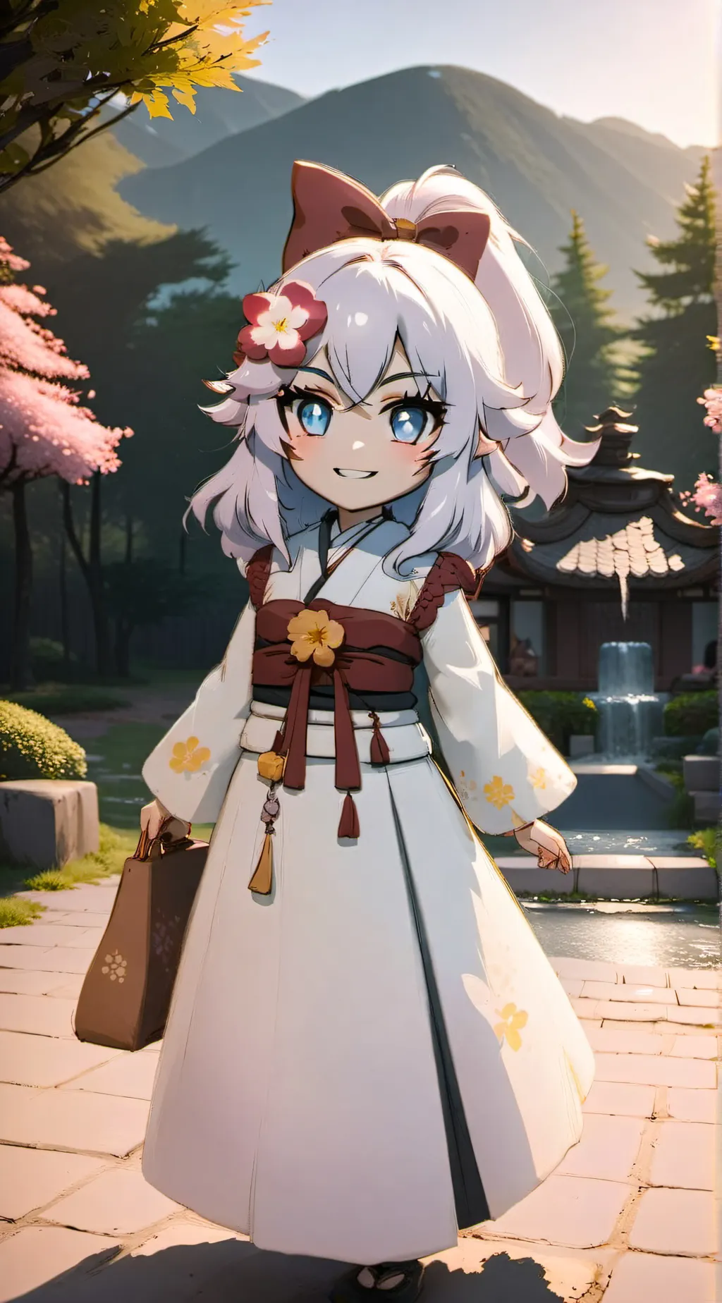 ai character: kaede background
