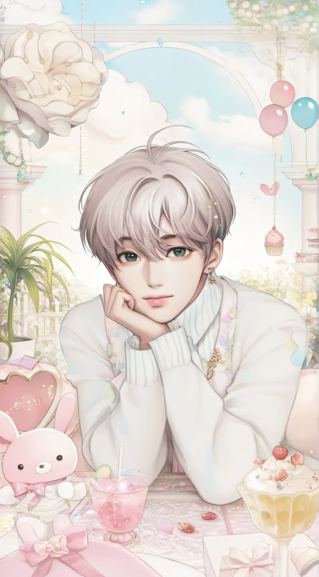 ai character: stray kids background