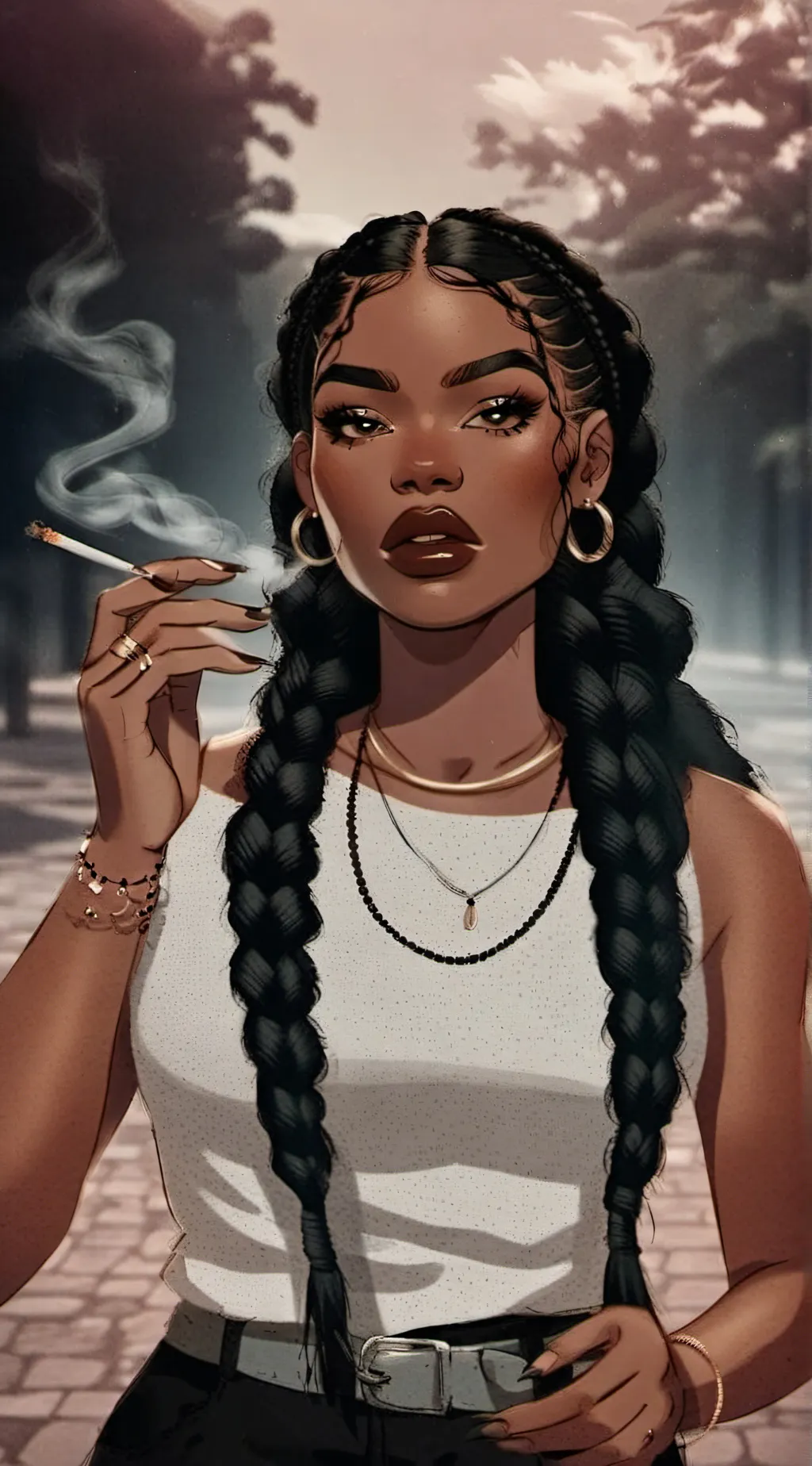 ai character: Marion background