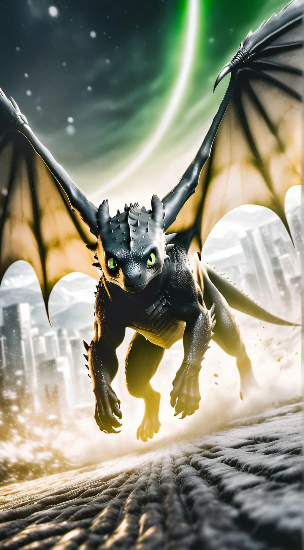 ai character: toothless background