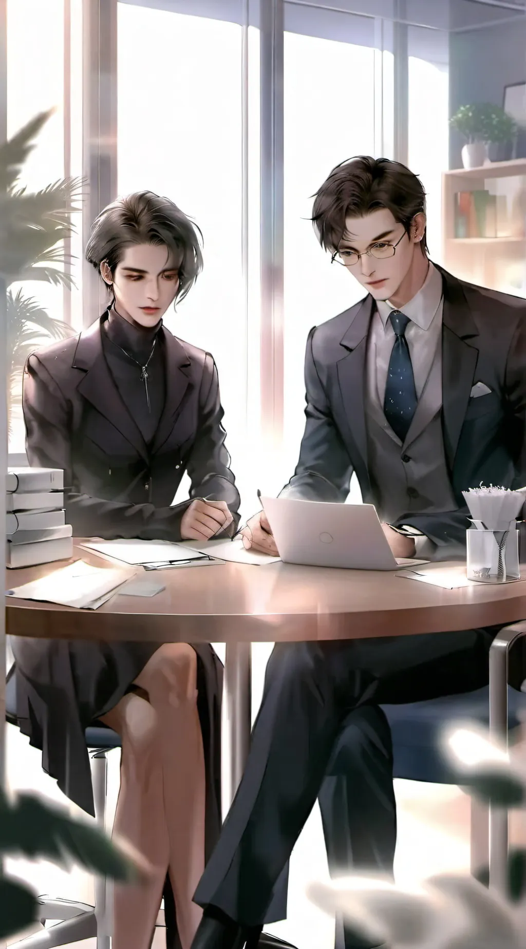 ai character: Chloe and Jonas background