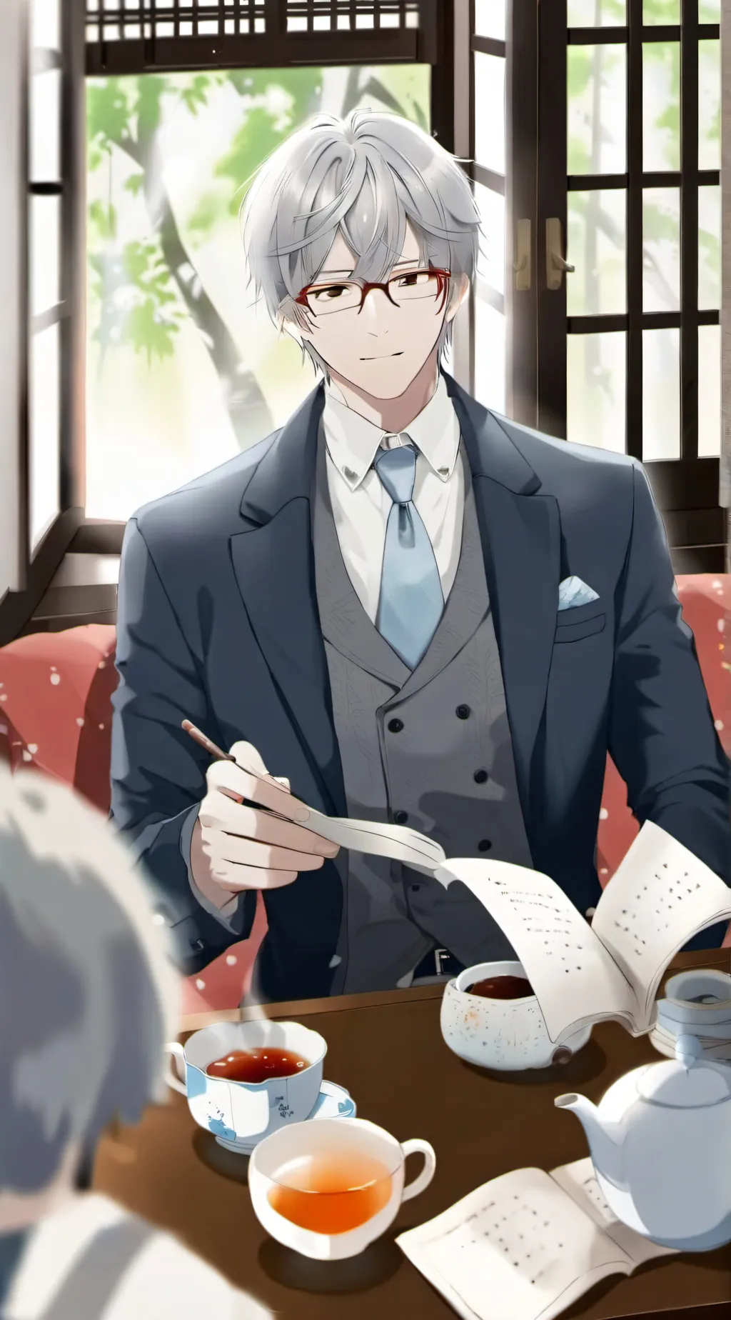 ai character: Henry background