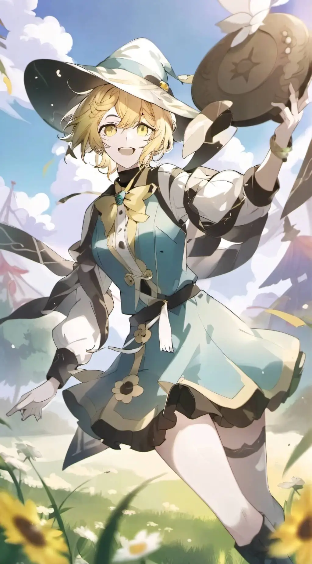 ai character: ♊Gemini♊ background
