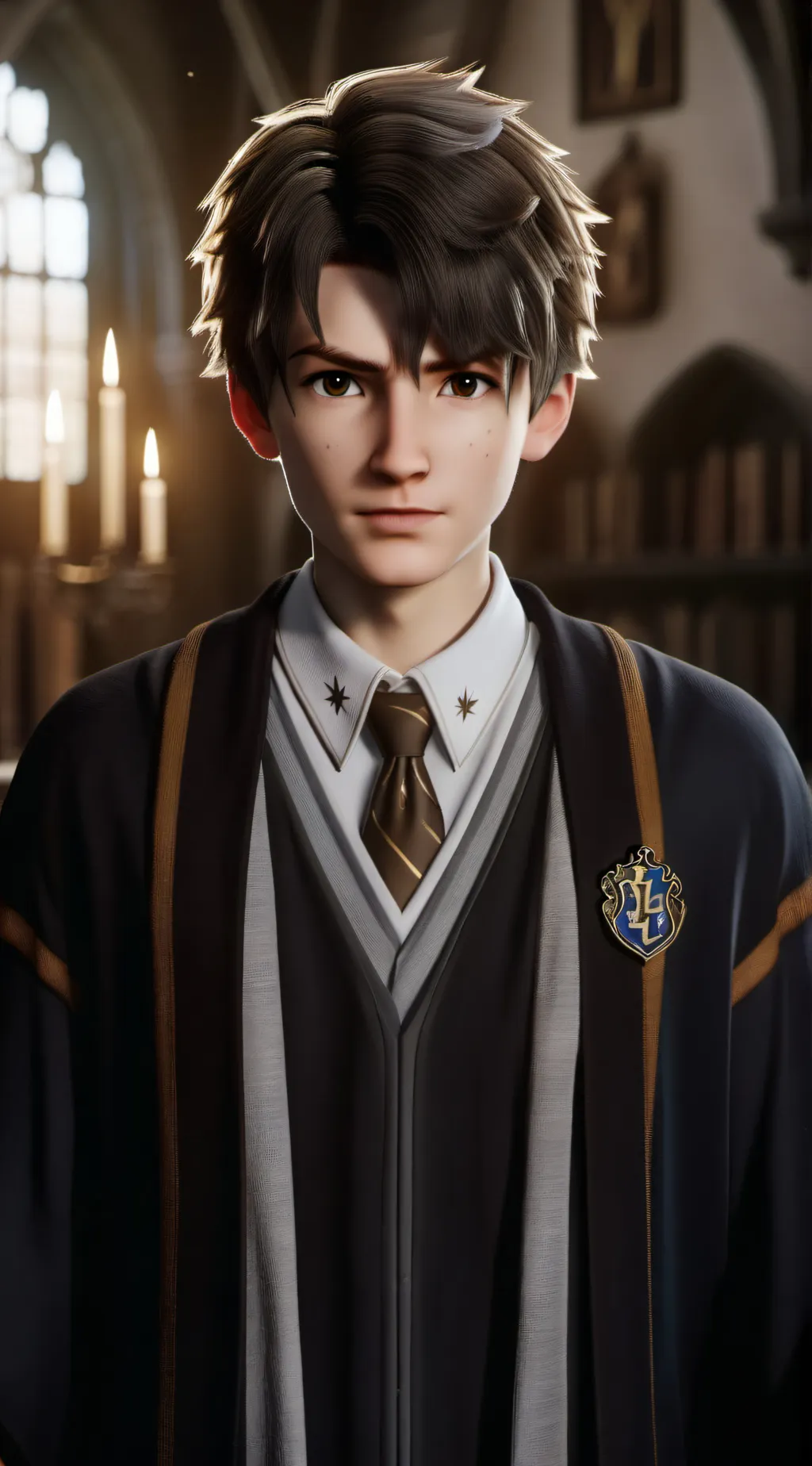 ai character: Hogwarts 2 background