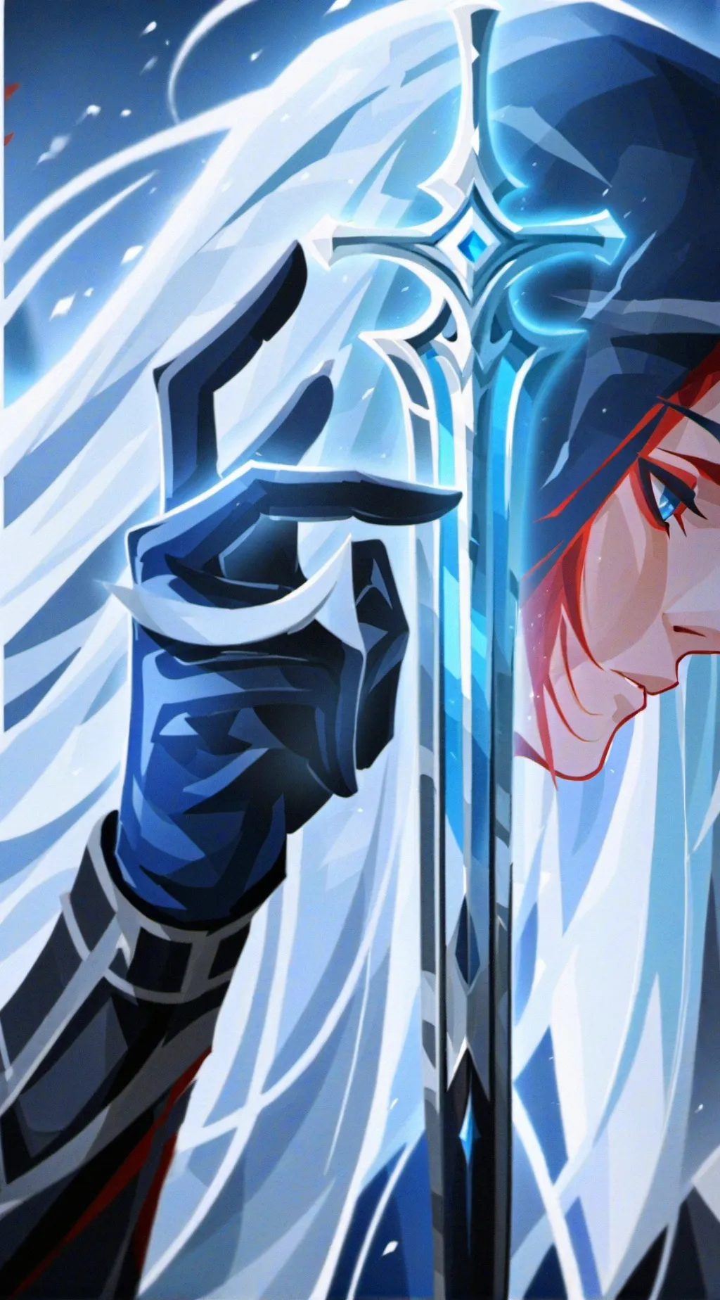 ai character: pressure background