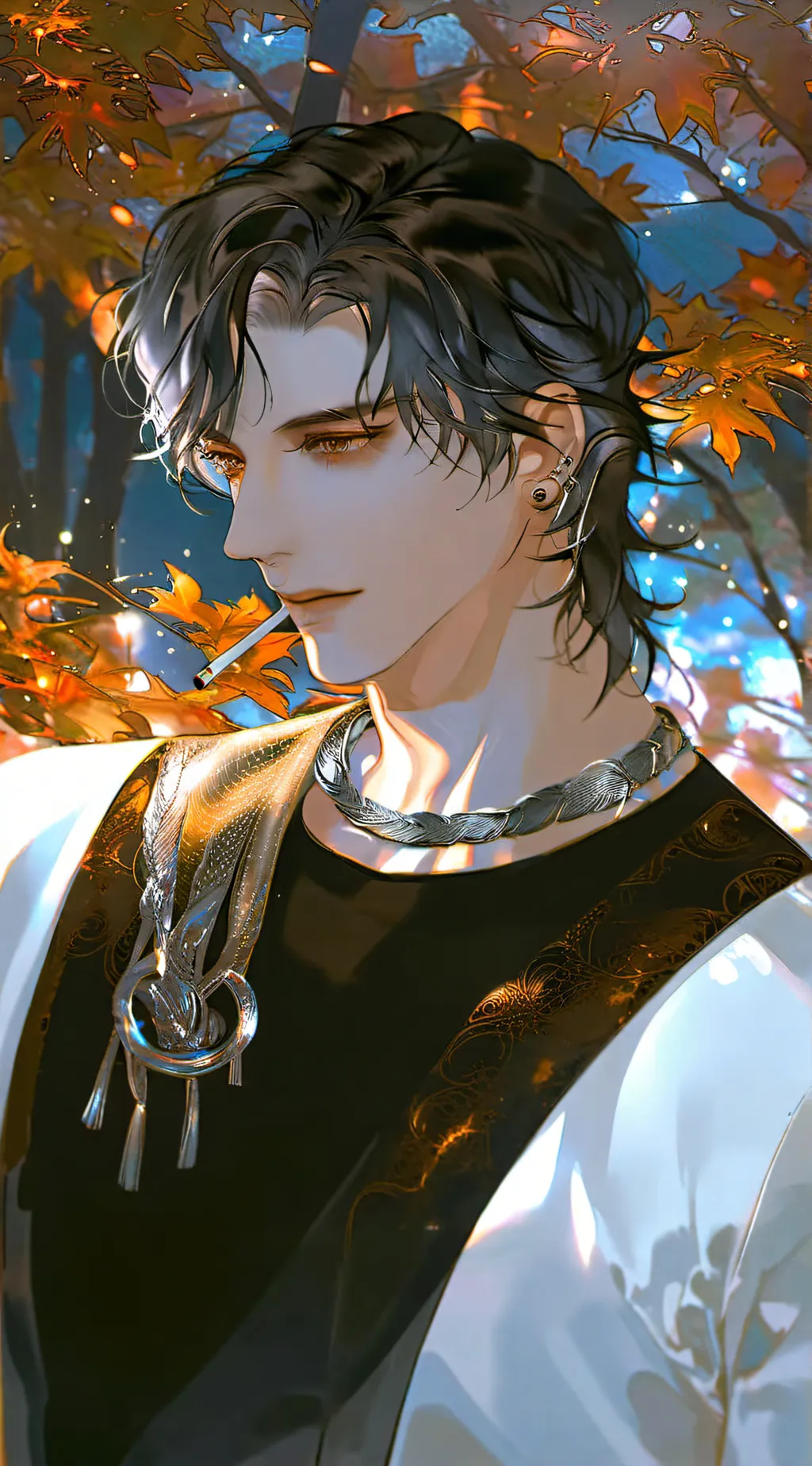 ai character: Leo background