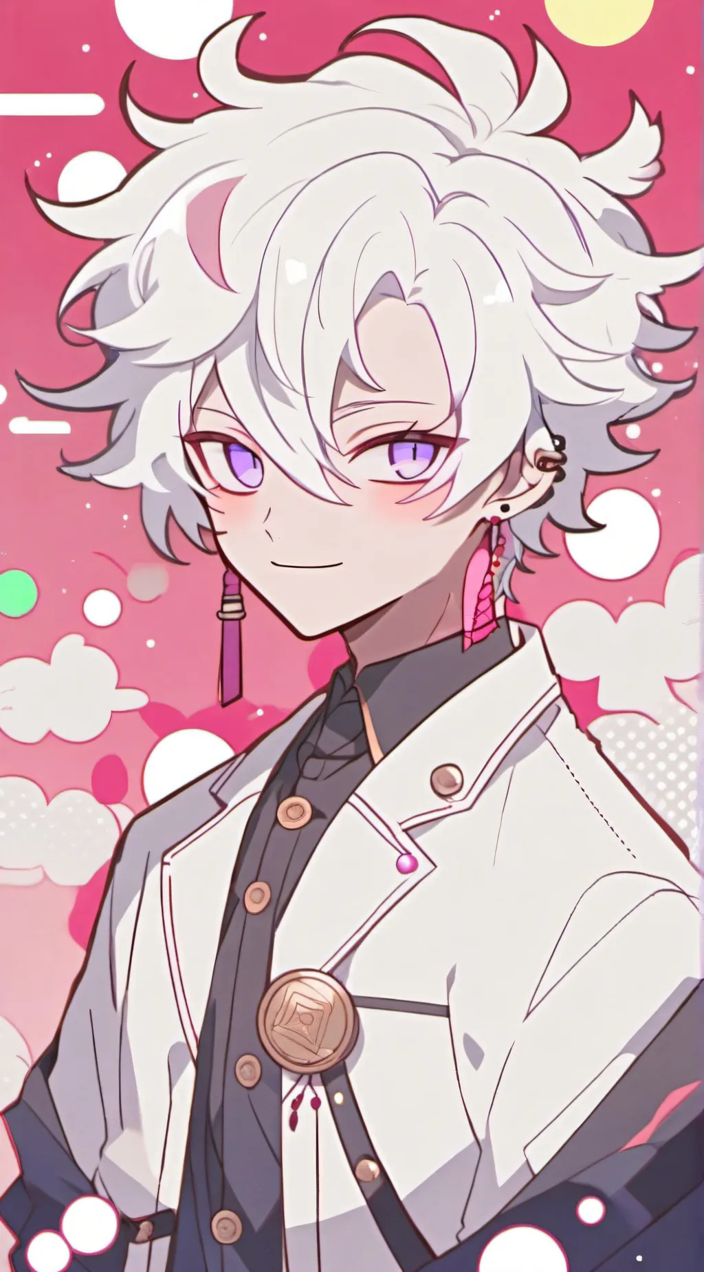 ai character: Drunk Tengen Uzui background