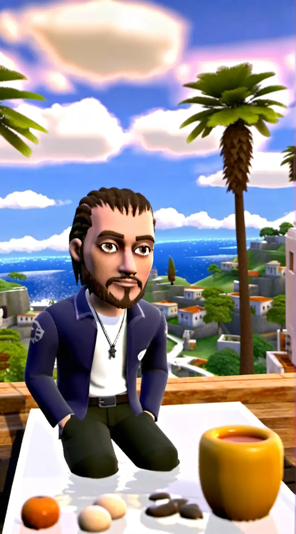 ai character: 'Kool1 background
