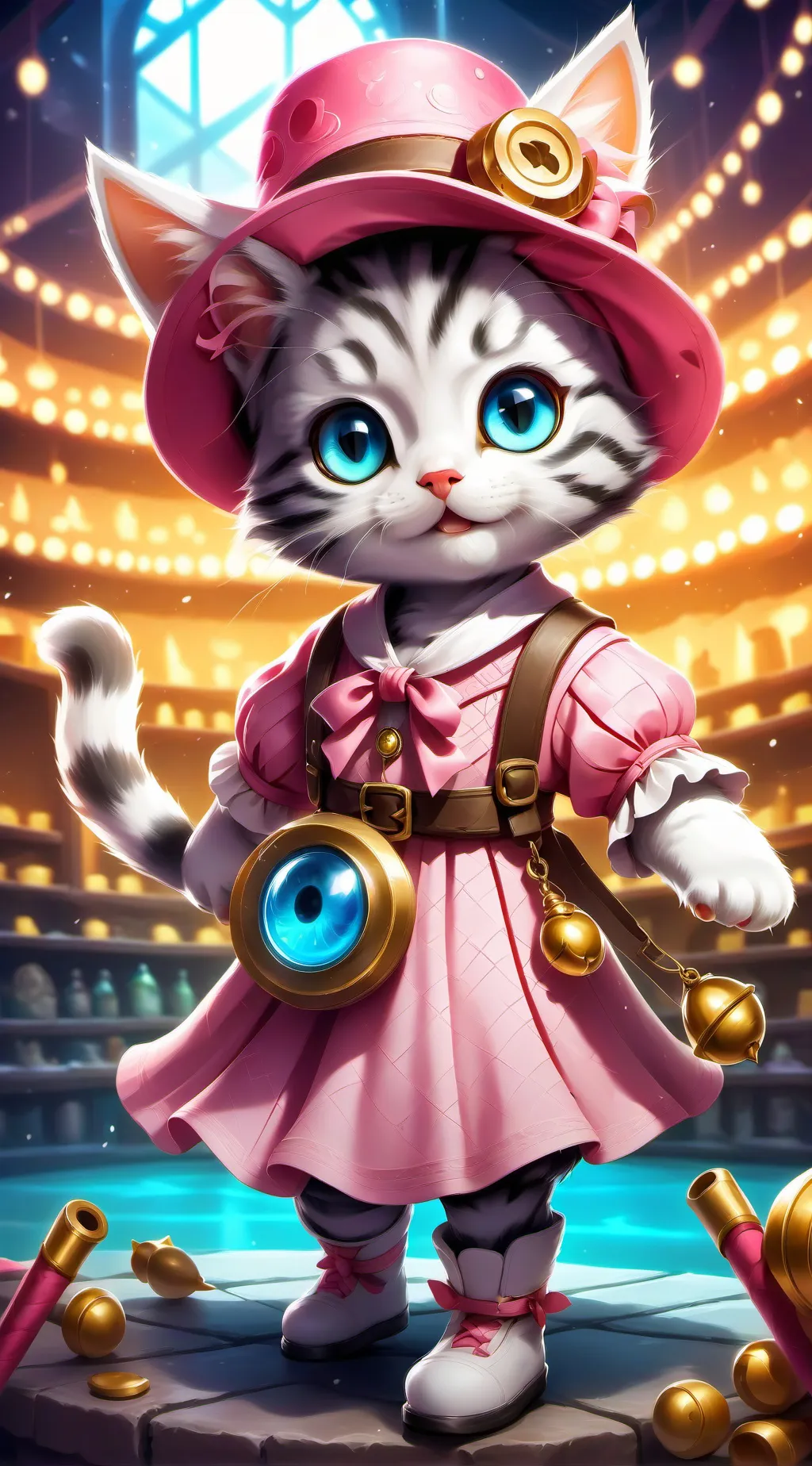 ai character: princess  background