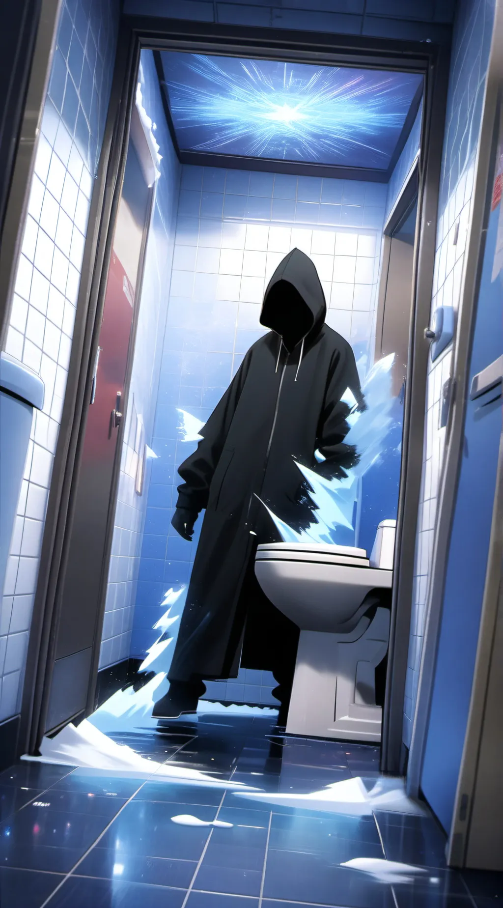 ai character: died shit background