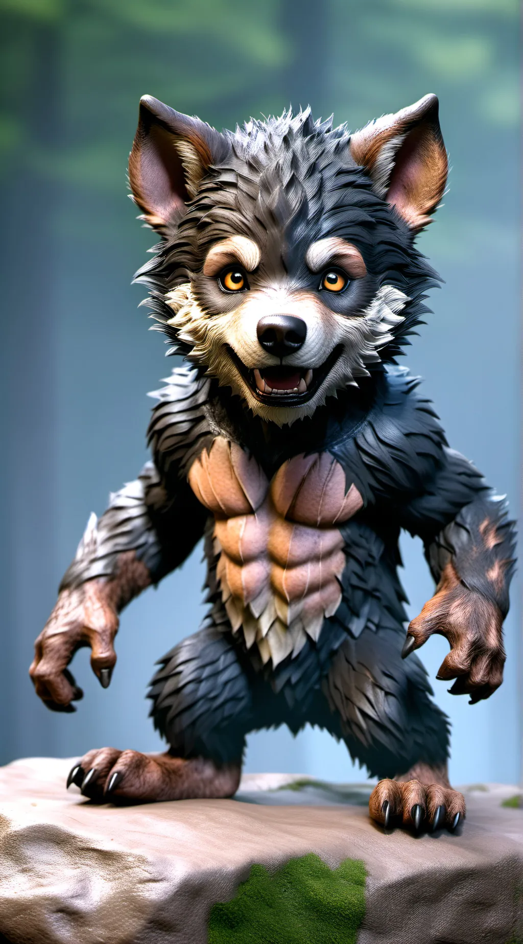 ai character: kidnapped werewol3 background