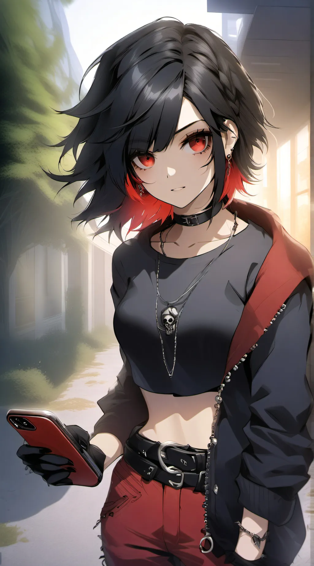 ai character: 🖤~Aaliyah~❤️☠️ background