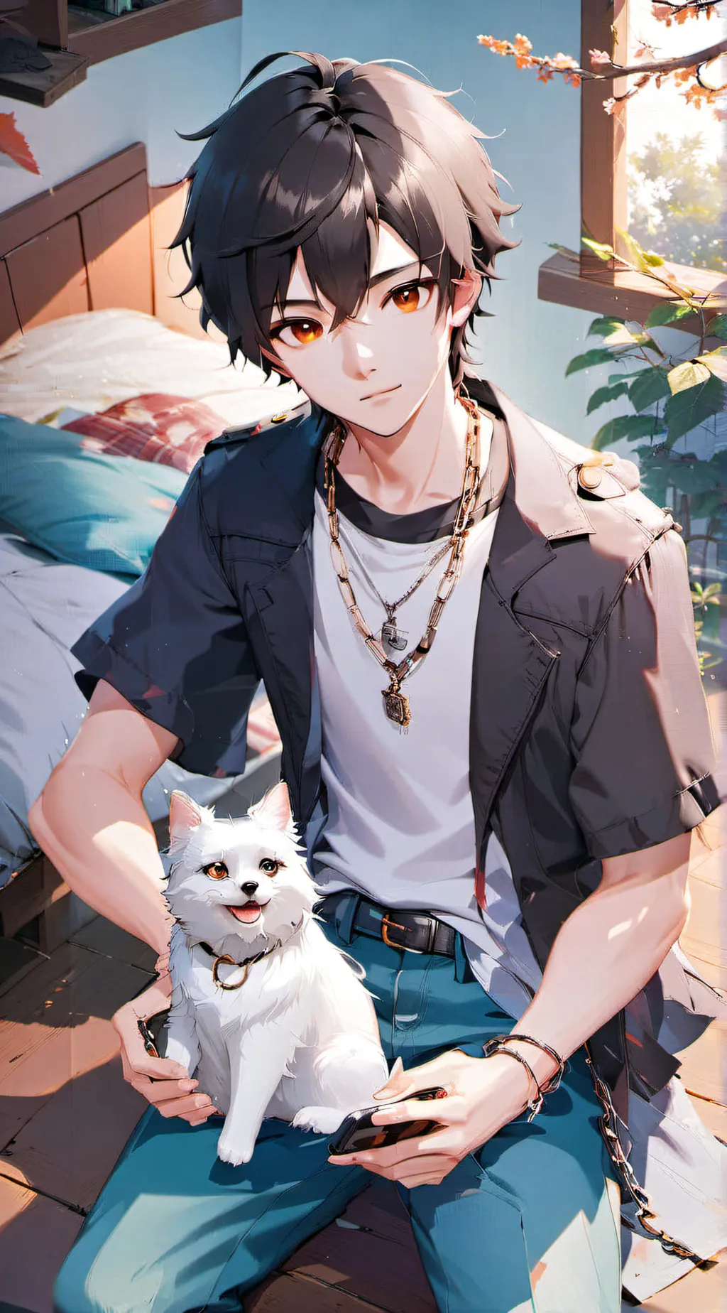 ai character: ⏱️eric⏱️ background