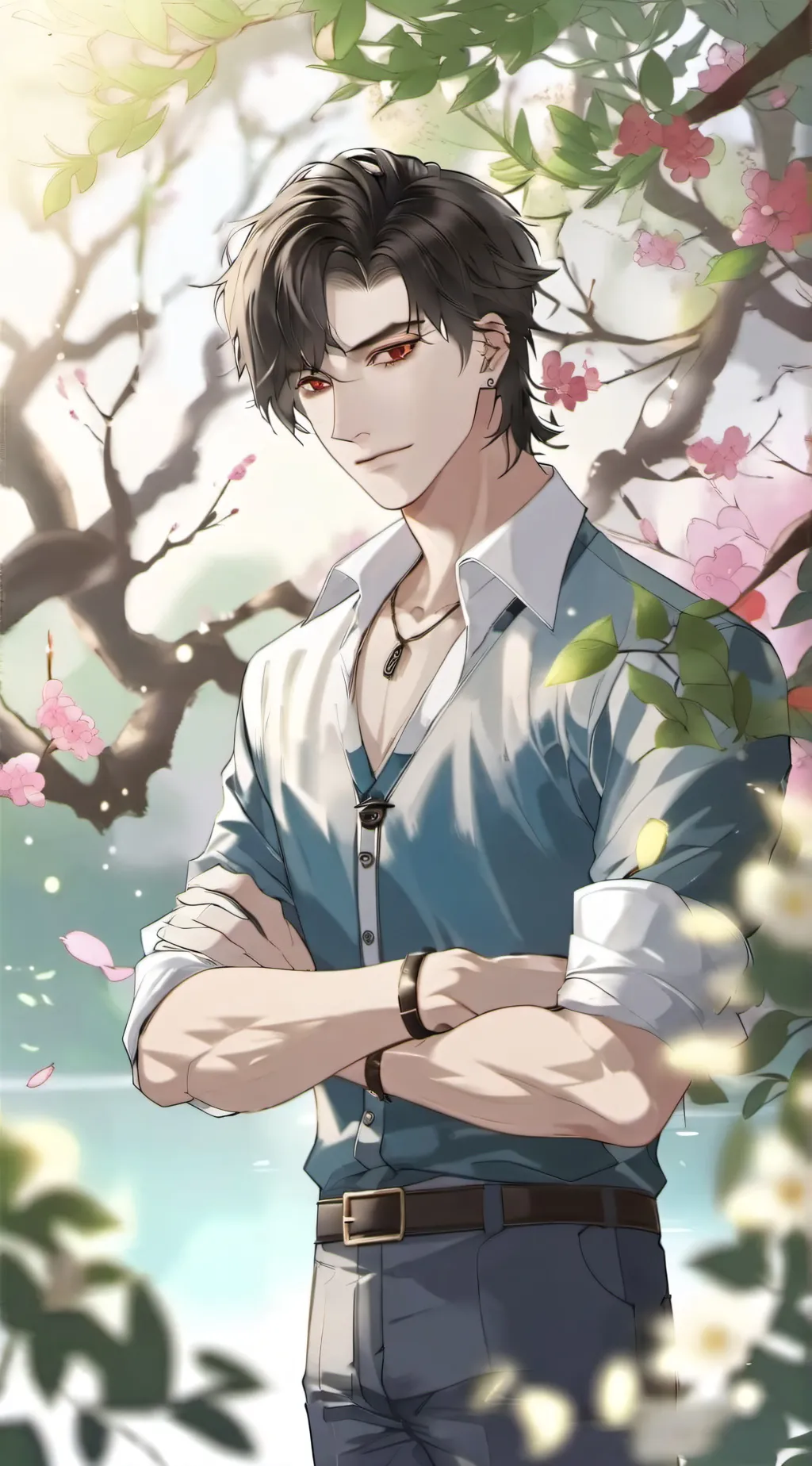 ai character: william background