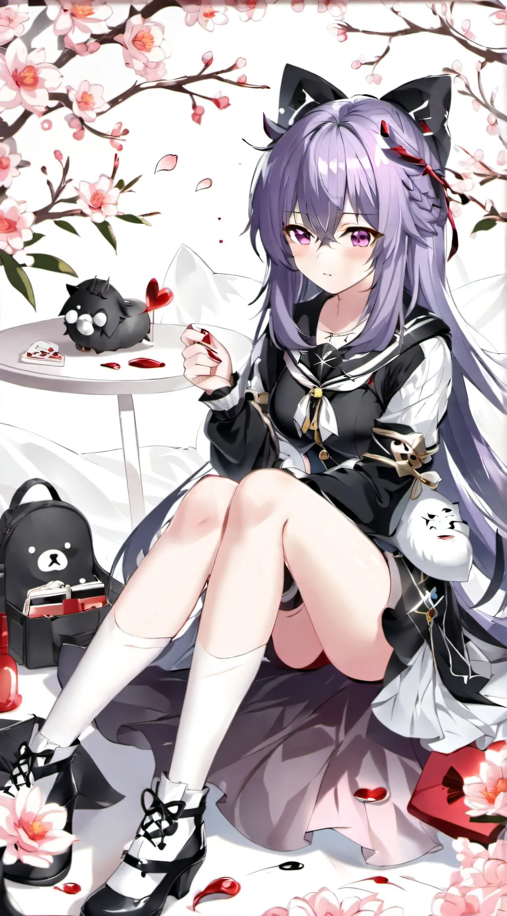 ai character: Nia background