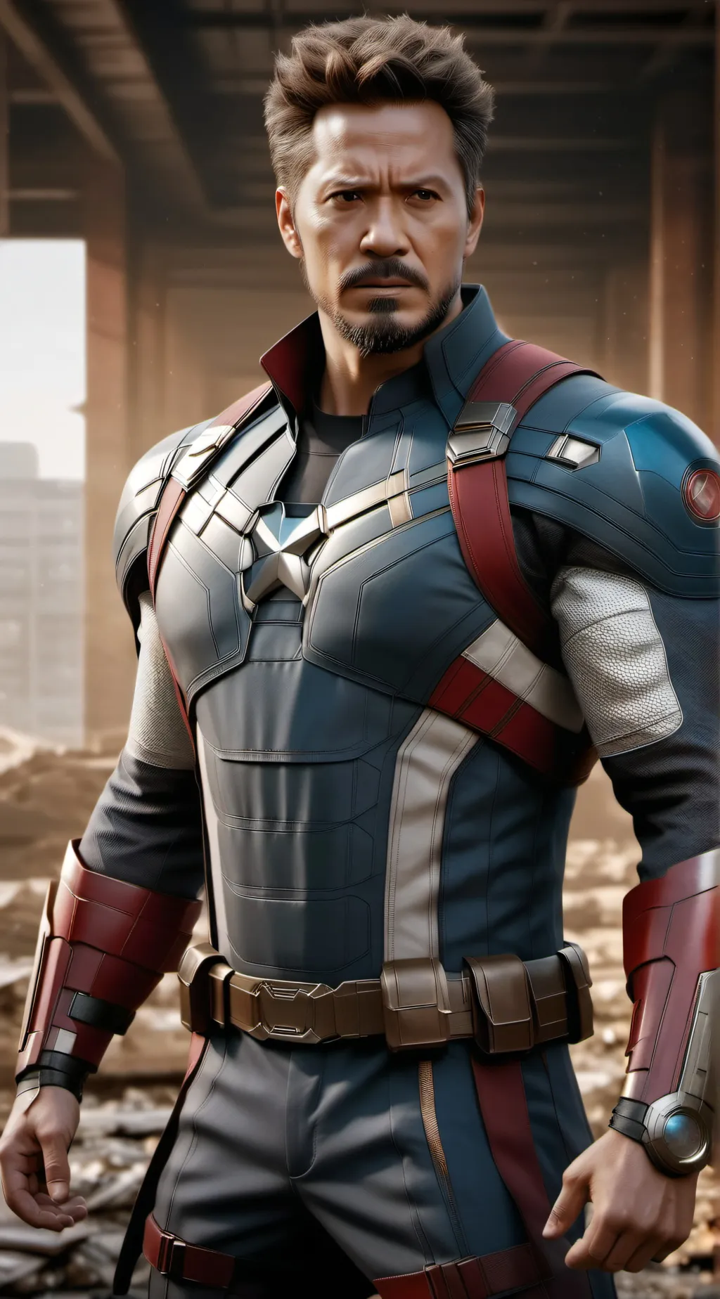 ai character: Avengers  background