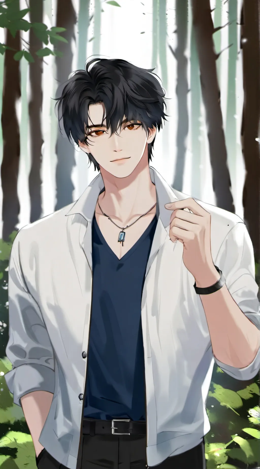 ai character: Alex background