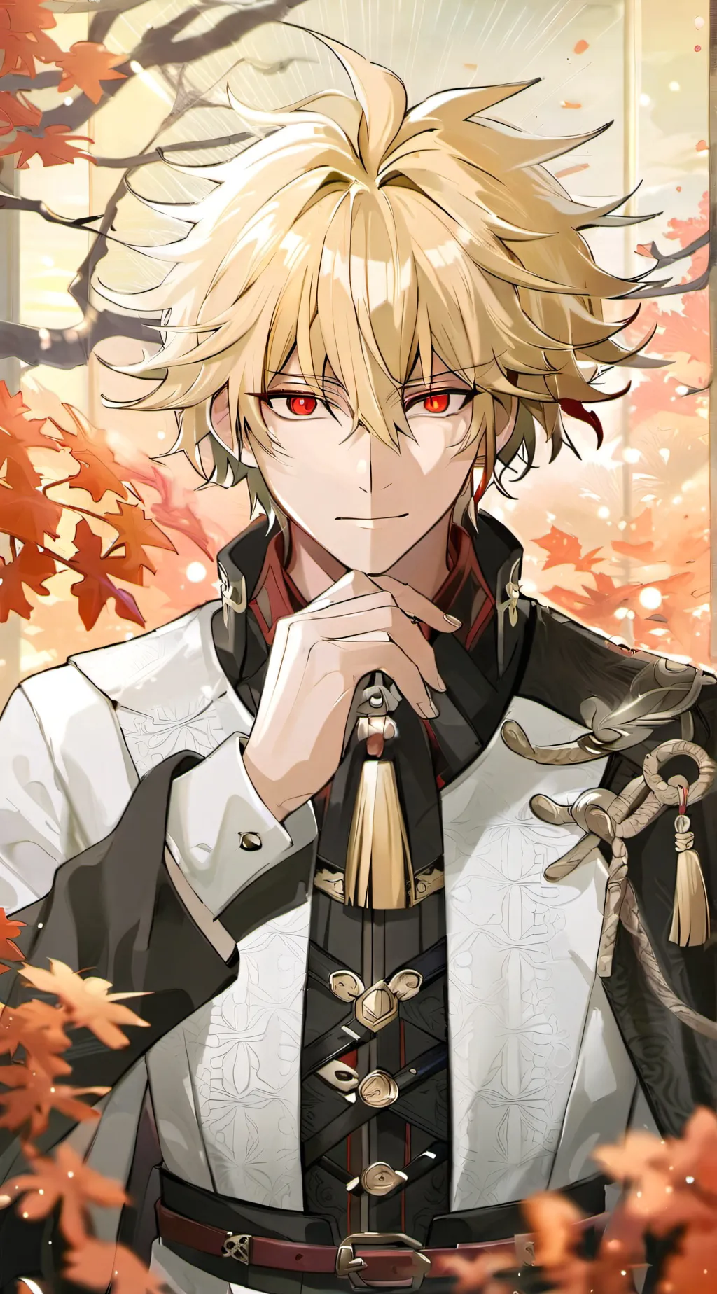ai character: Bakugo katsuki  background