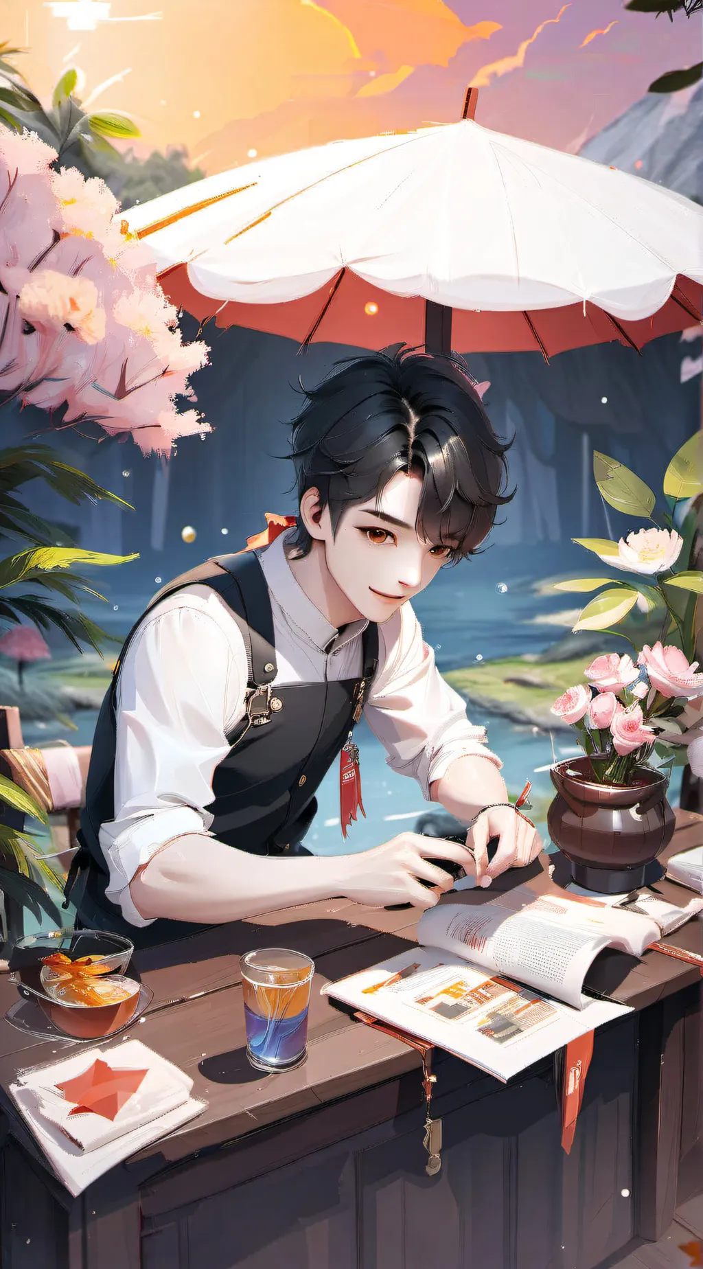ai character: Tom background