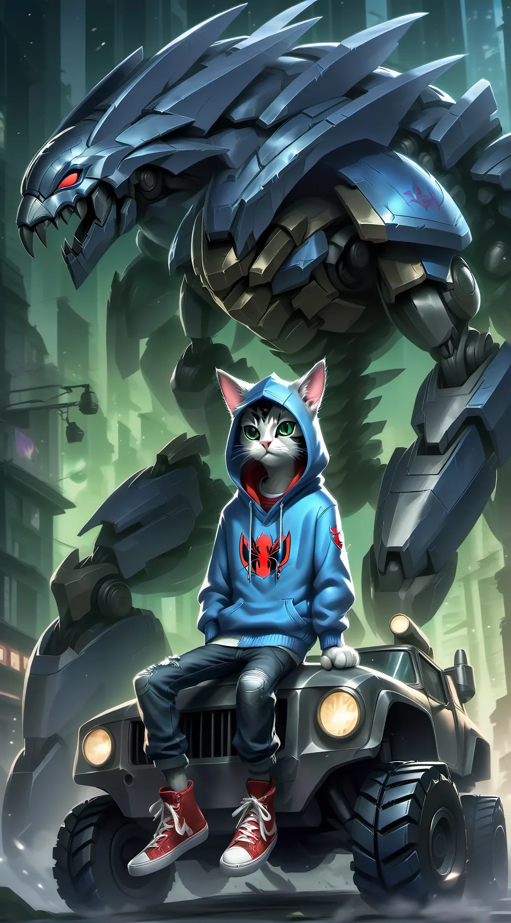 ai character: Ash background