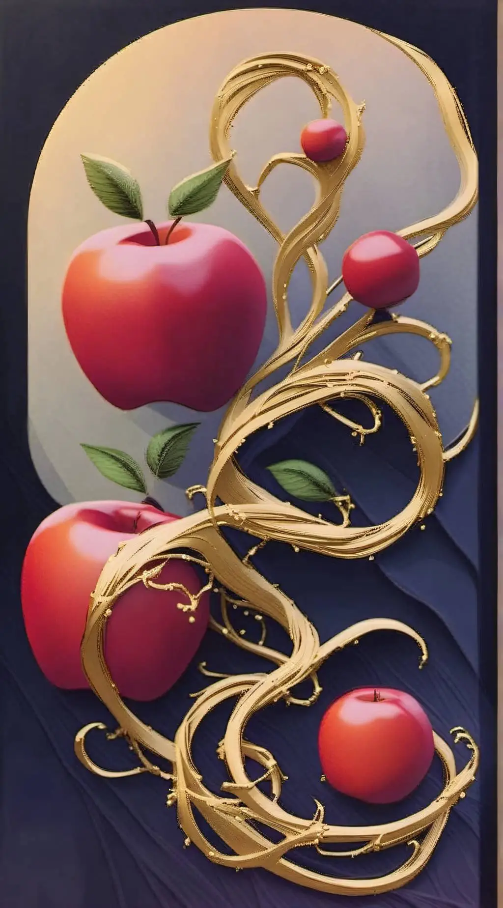 ai character: Descendants 🍎 background