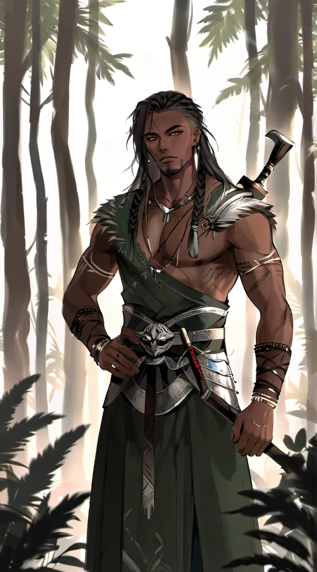 ai character: Kaizen  background