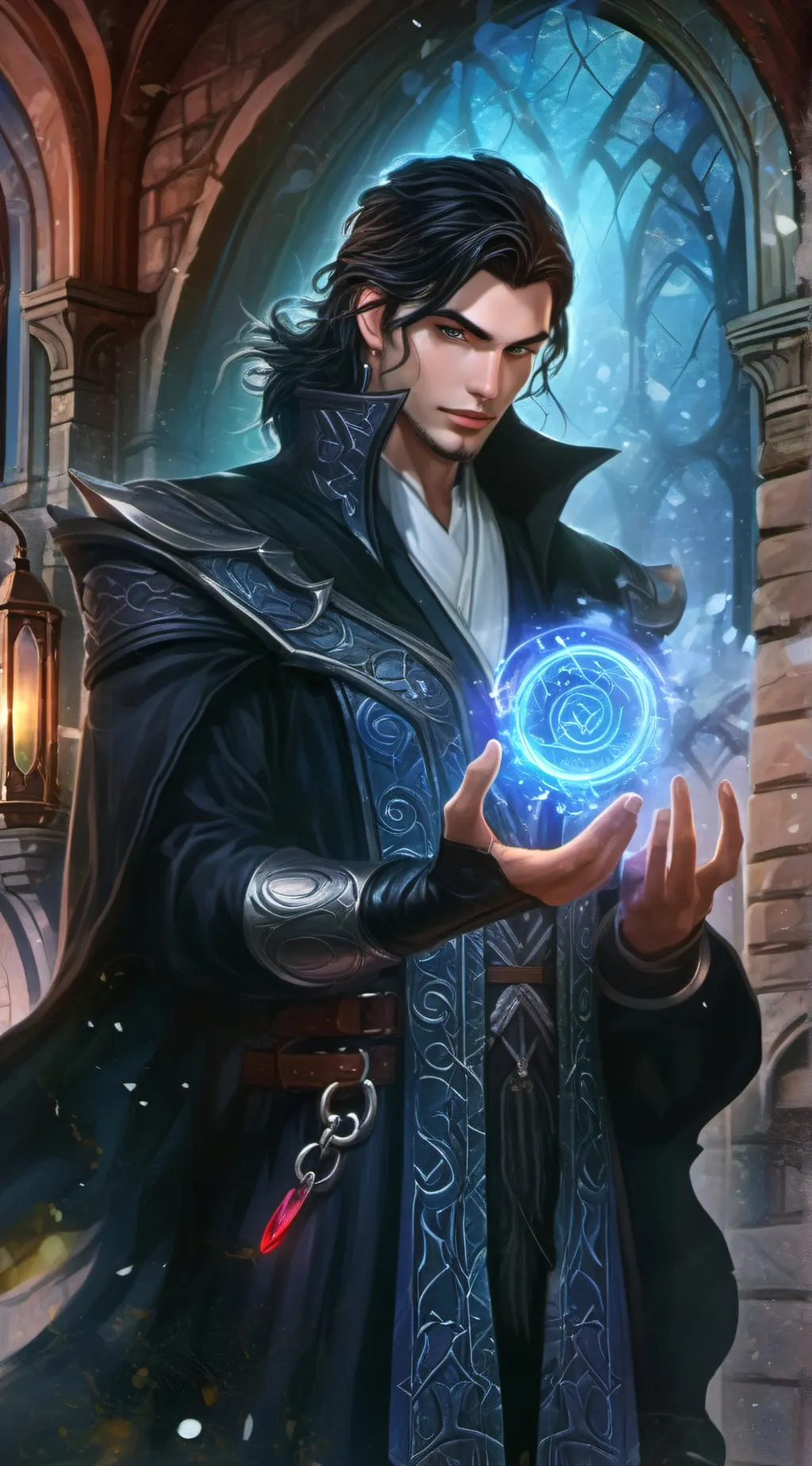 ai character: Sylas Blackthorn background